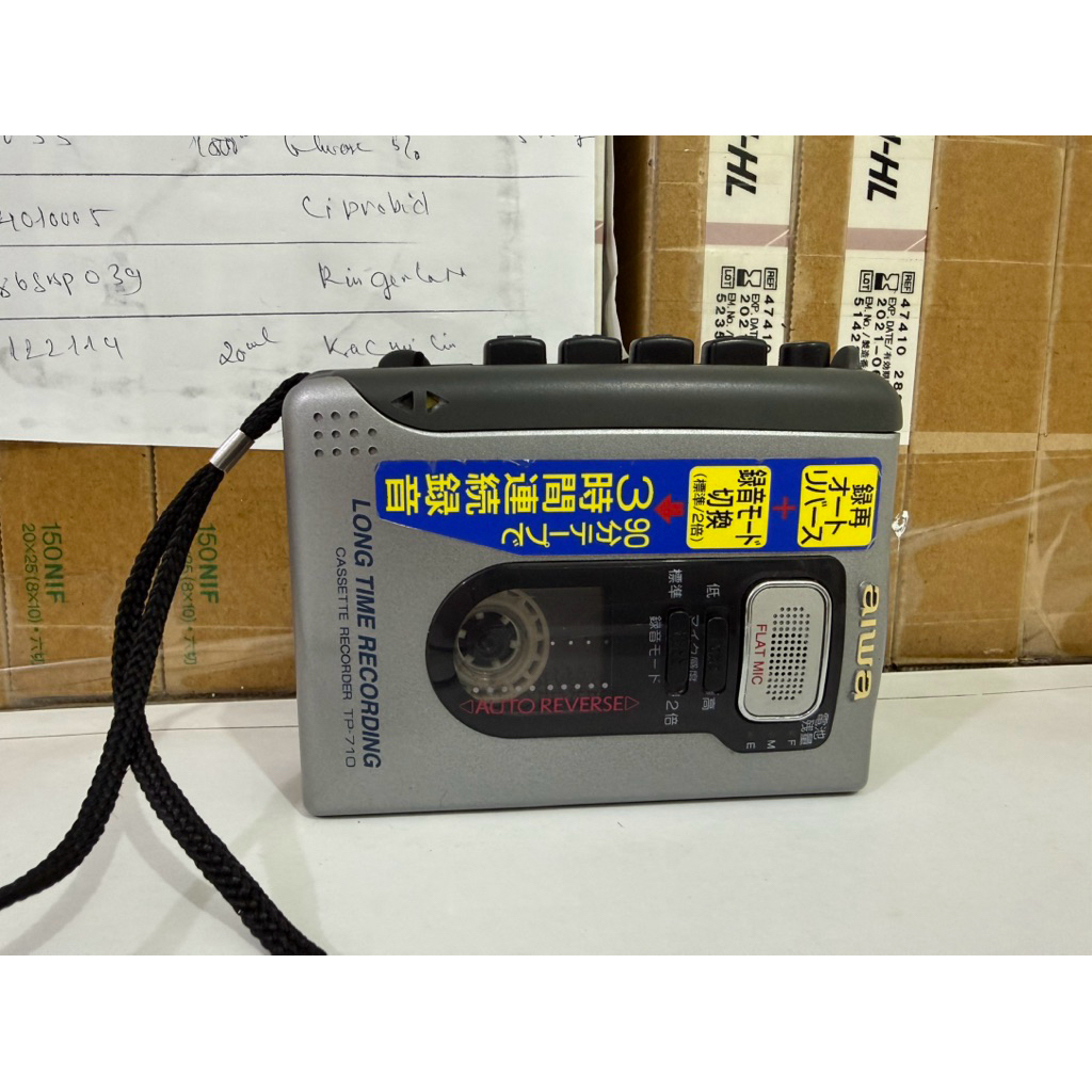 Máy nghe băng cassette aiwa tp 710