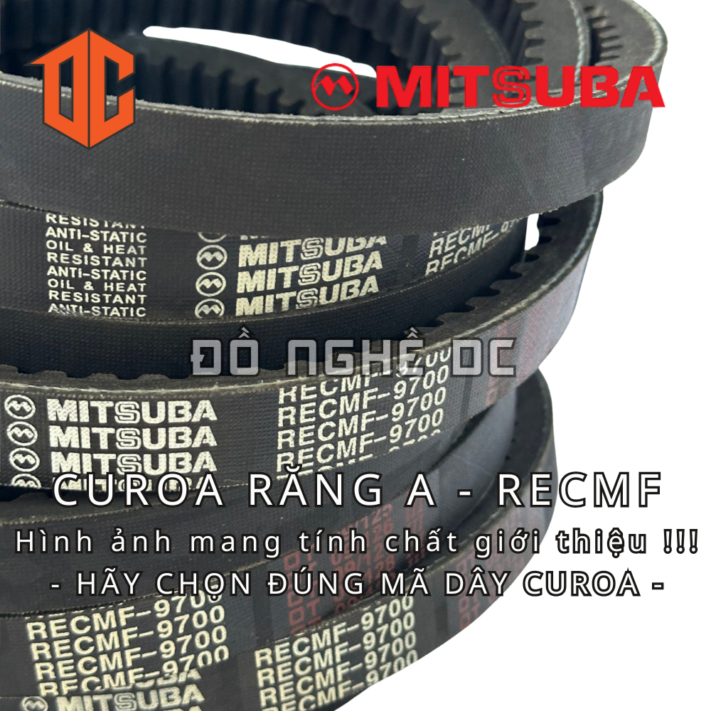 Sợi cao su curoa răng cưa RECMF Thái lan - MITSUBA A47 A81 A47 A41 A96 A88 A56 A93 A78 A47 A75 A98 A