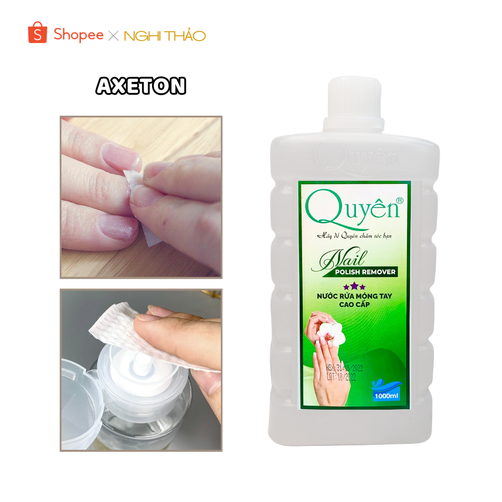 Axeton nước rửa móng tay nail Nghi Thảo