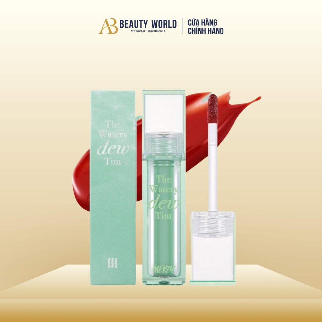 [DATE 02-05/2026] Son Tint Bóng Merzy The Watery Dew Tint 4g | AB BEAUTY WORLD