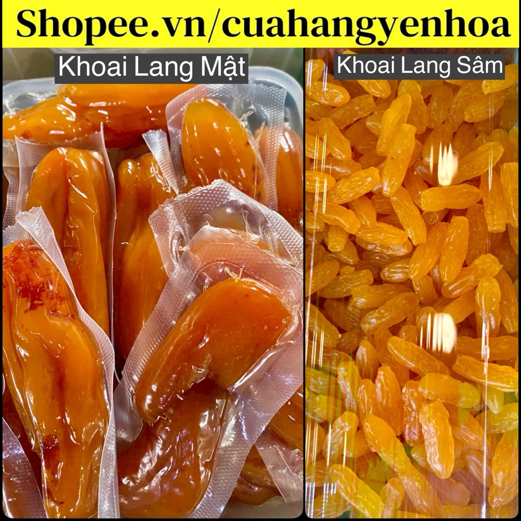 500g Khoai Lang Mật Sấy Dẻo Mật Ong/ Khoai Lang Sâm Sấy dẻo