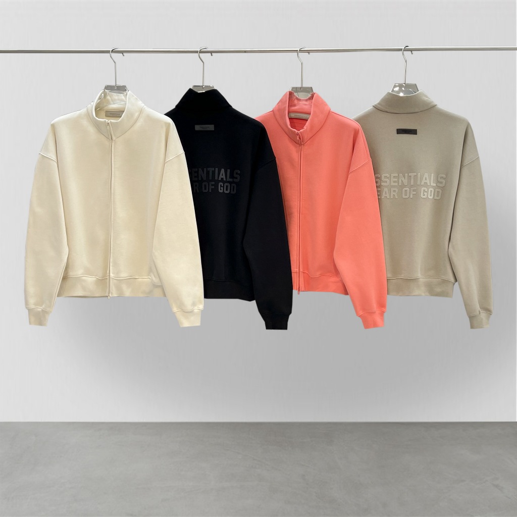 (Best Quality) Áo khoác Fear of God Essentials Fullzip Jacket Hàng Cao Cấp