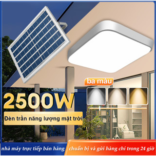 Đèn trần năng lượng mặt trời Square Panel năng lượng mặt trời trong nhà với điều khiển từ xa 3 màu