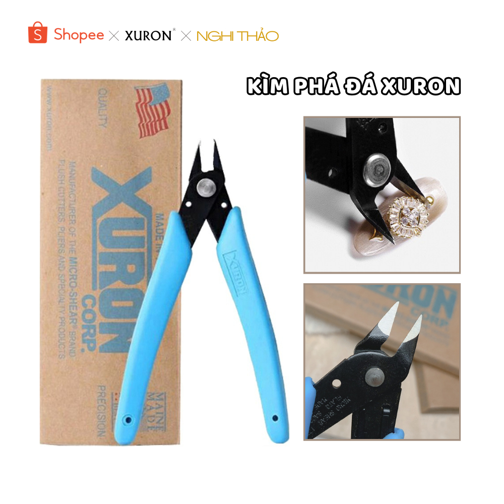 Kìm phá đá nail Xuron Nghi Thảo đồ làm móng tay