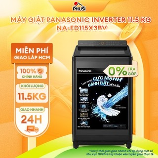  NA-FD115X3BV  GIAO LẮP MIỄN PHÍ HCM  Máy giặt Panasonic Inverter 11.5 Kg - CHÍNH HÃNG BH 2 NĂM 
