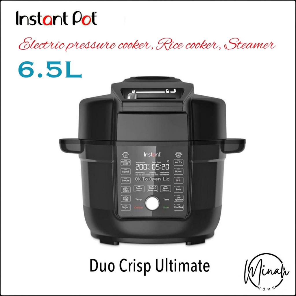Nồi áp suất điện kèm chiên không dầu Instant Pot 13in1