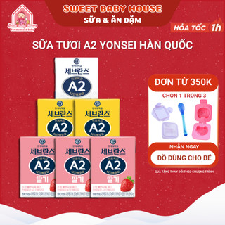 Sữa tươi A2 Yonsei Hàn Quốc cho bé từ 1 tuổi - Sweet Baby House