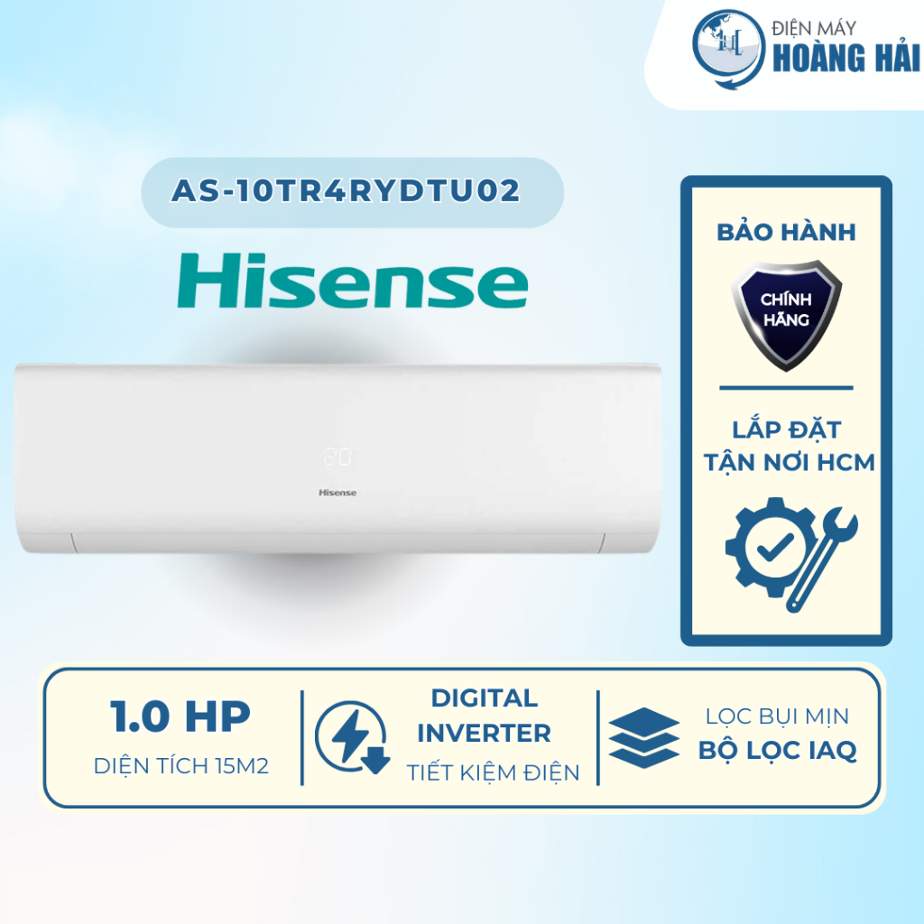 Máy lạnh Hisense Inverter AS-10TR4 (1HP) | AS-12TR4 (1.5HP) | AS-18TW4 (2HP) | AS-24TW4 (2.5HP)