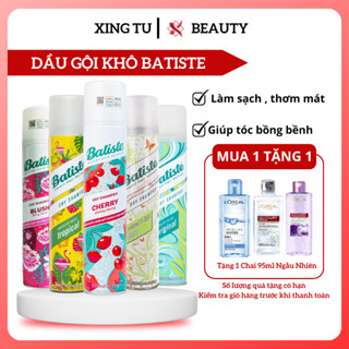  Dầu Gội Khô Batiste Xịt Khô Tóc Batiste Dry Shampoo 200ml Hết Ngứa Hết Bết Dính giúp tóc bồng bềnh - Xingtu Beauty 