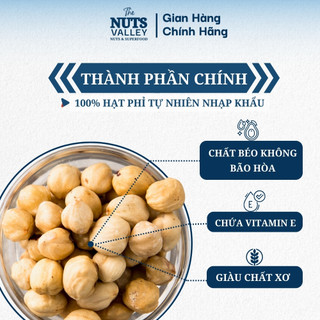 Hạt Phỉ – Ăn Healthy, Làm Sữa Hạt, Bánh Kẹo, Hazelnut, The Nuts Valley 