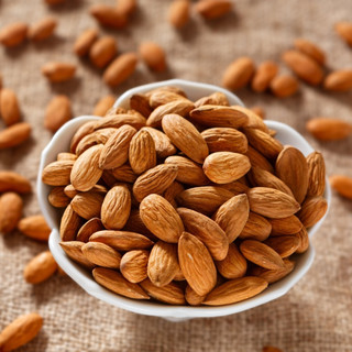 Hạt Hạnh Nhân Tươi / Rang – Làm Sữa Hạt, Trộn Salad, Làm Bánh, Almond, The Nuts Valley 