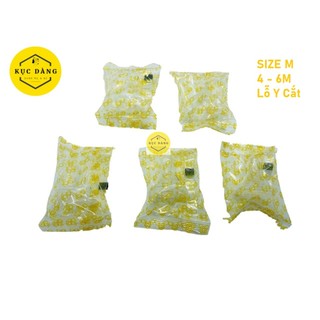 Combo 5 Núm vú Cổ Hẹp Silicon mềm cho bé AGI Size S M L