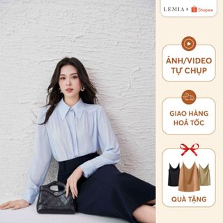  ÁO SƠ MI CAN MÍ VAI By LEMIA Design – Mã 25A349 