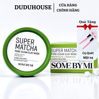  Mặt Nạ Đất Sét Trà Xanh Some By Mi Super Matcha Pore Clean Clay Mask 100g Duduhouse 