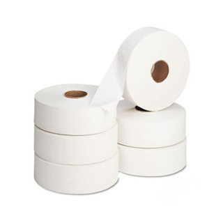 Giấy Vệ Sinh Công Nghiệp Let Green 700g Giấy Cuộn Lớn 2 Lớp Thấm Hút Tốt Dùng Cho Hộp Đựng Lớn
