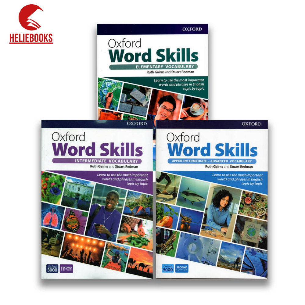 Sách - Oxford Word Skills 2nd Edition - Elementary/ Intermediate/ Upper-Advanced - Bản in màu laser 
