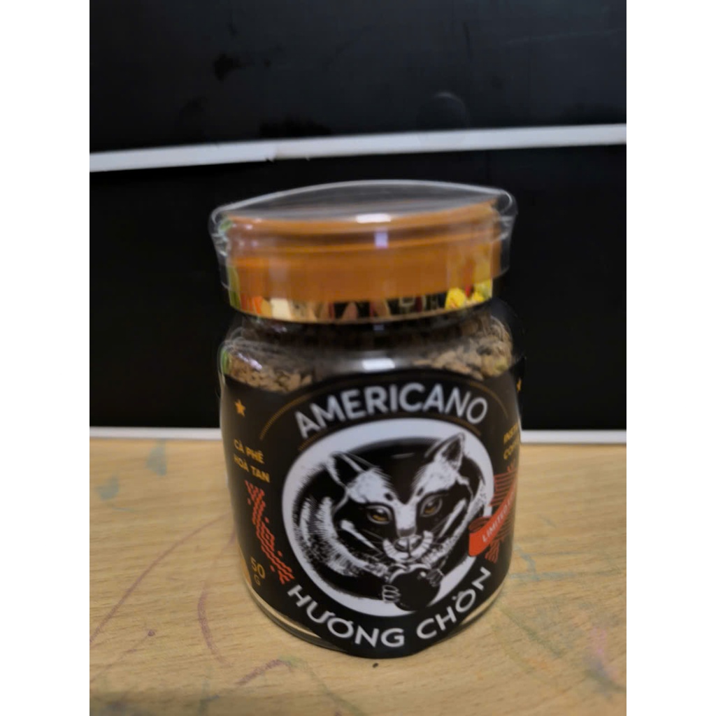 Cà Phê Arabica Sấy Lạnh Hương Chồn Americano (50g) Cà Phê Chồn Thượng Hạng Ban Me Gold/Honee coffee