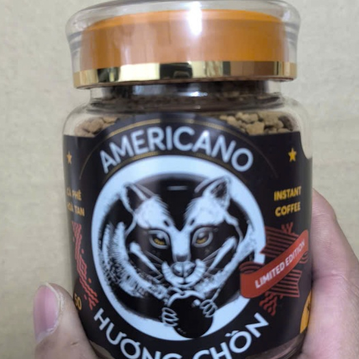 Cà Phê Arabica Sấy Lạnh Hương Chồn Americano (50g) Cà Phê Chồn Thượng Hạng Ban Me Gold