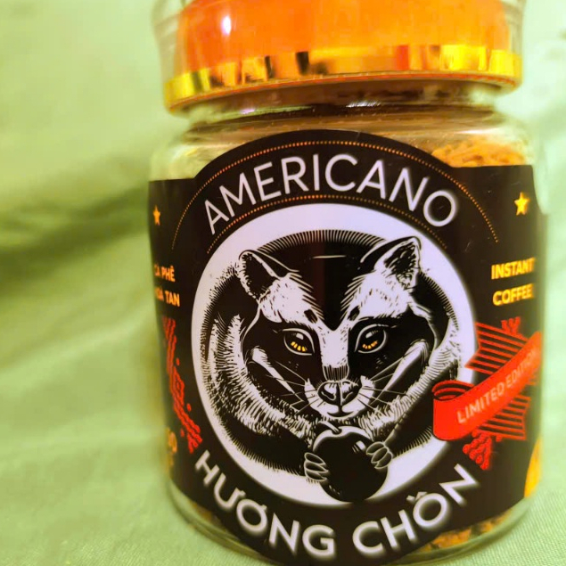 Cà Phê Arabica Sấy Lạnh Hương Chồn Americano (50g) Cà Phê Chồn Thượng Hạng Ban Me Gold