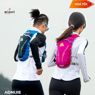 Vest nước Chạy Bộ Balo Chạy Trail Trekking Aonijie E885 Vest Running Dung tích Túi Nước 2L trekking