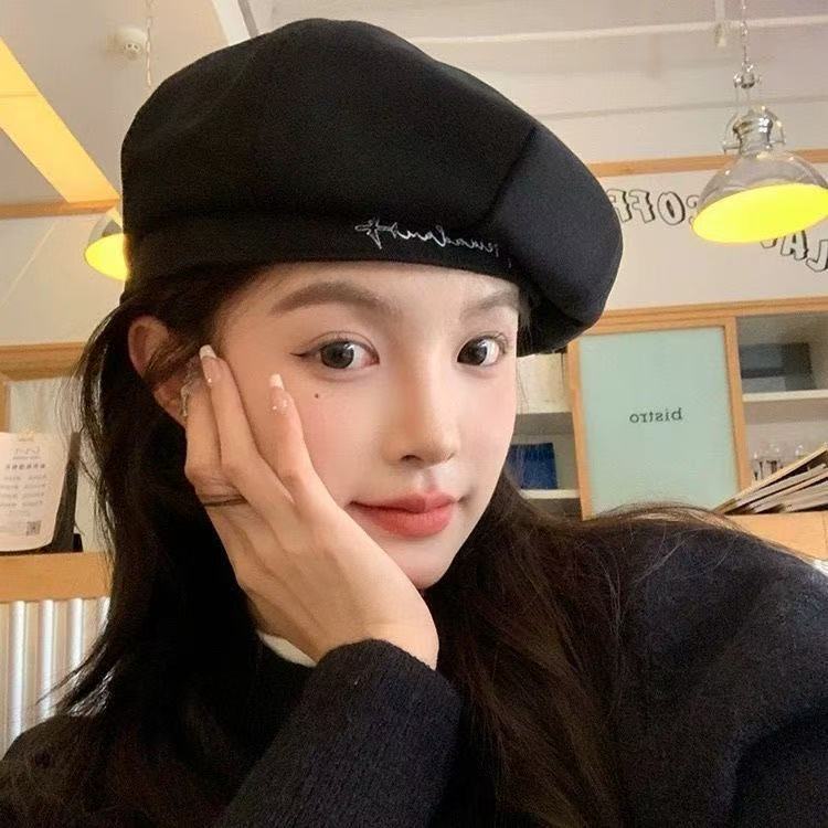 Mũ Beret Vải Dạ KAHAT, Mũ Nồi Nữ Thời Trang Hàn Quốc Cho Mùa Thu Đông Giúp Khuôn Mặt Nhỏ Gọn | BigBuy360 - bigbuy360.vn