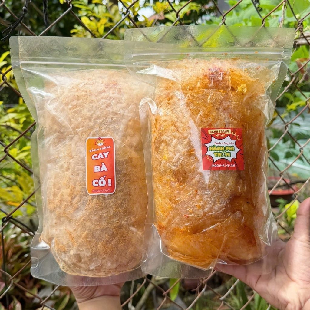 [Ưu Đãi Tết] Combo 2 Bịch Bánh Tráng Cay Ngon Đặc Sản Tây Ninh 600g-Bánh Tráng My My