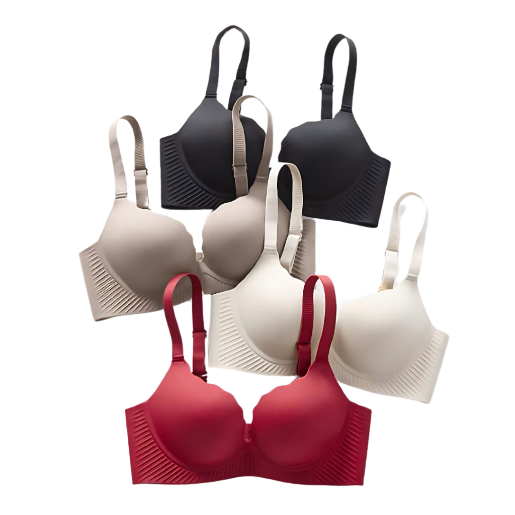 Áo Lót Su Đúc Viền Sóng Đệm Dày Nâng Ngực - Mirror Bra AL001