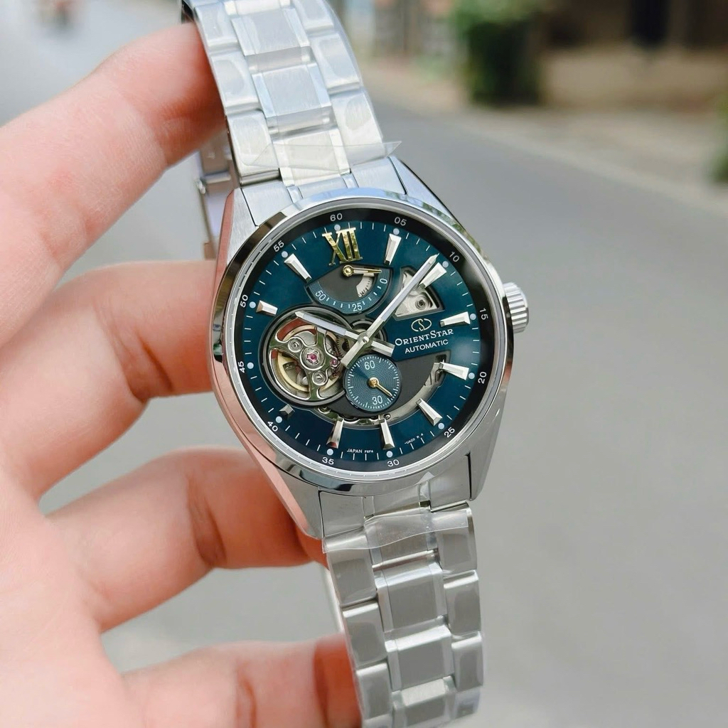 Đồng hồ nam dây thép Orient Star Joker Automatic Contemporary Skeleton RK-AV0114E RE-AV0114E00B RE-A