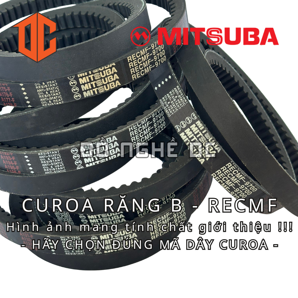 Sợi cao su curoa RECMF MITSUBA B73 B95 B20 B50 B73 B97 B50 B61 B81 B40 B39 B21 B52 B50 B52 B66 B31 B
