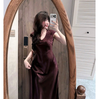 ĐẦM MAXI BÈO 2 DÂY