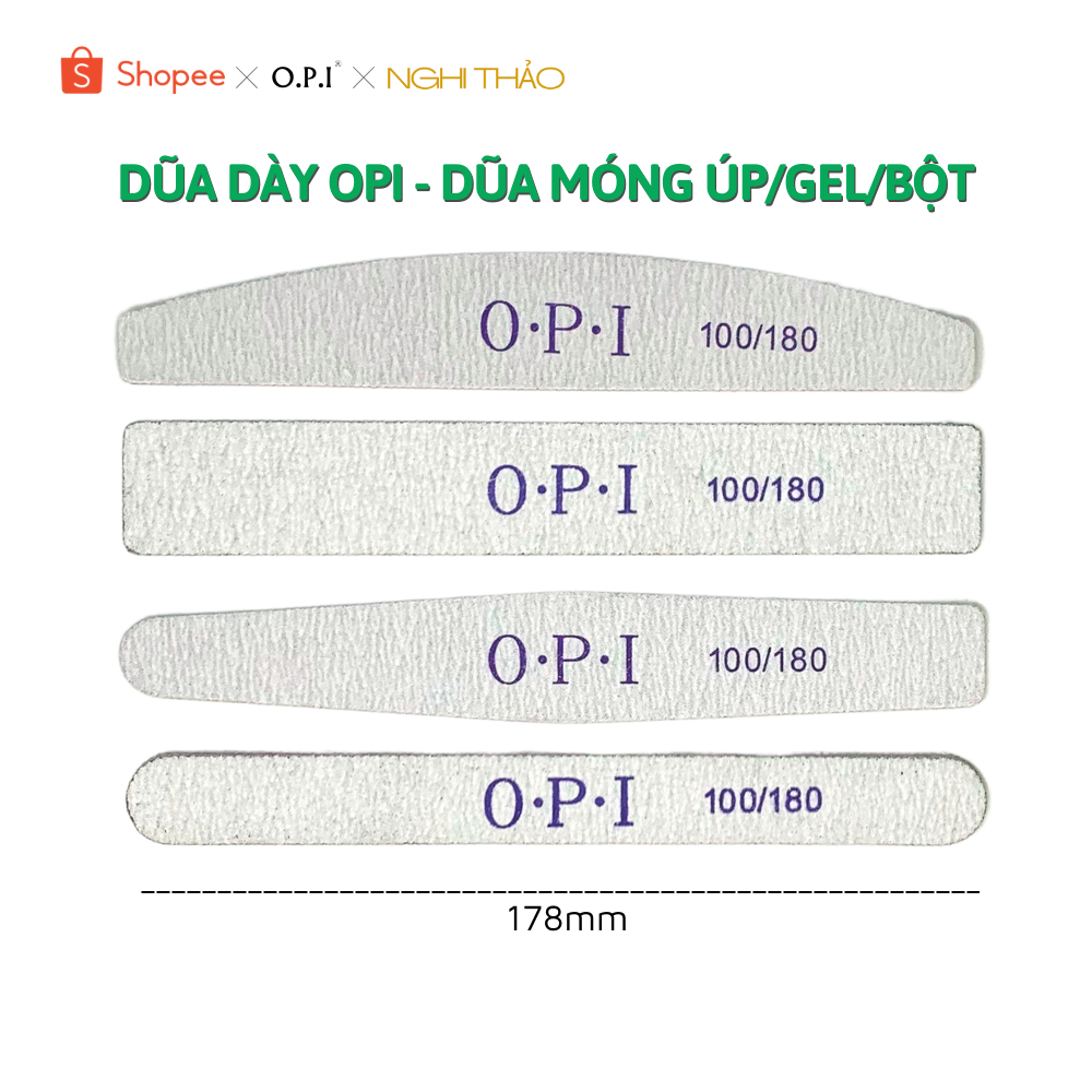 Dũa móng tay Opi loại dày Nghi Thảo Nails