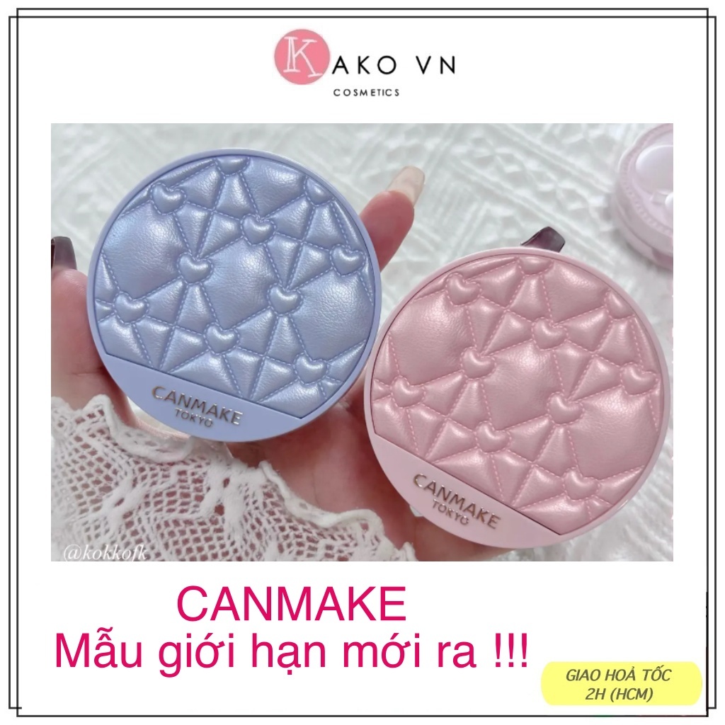 ( Đủ Tông ) Phấn phủ Canmake Marshmallow Finish Powder SPF26 PA++