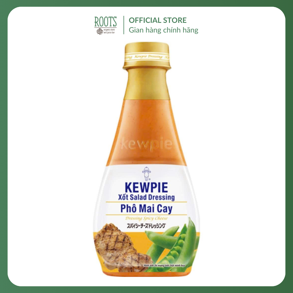 (Ship hỏa tốc) KEWPIE - Sốt Salad Dressing Phô Mai Cay, Dressing Spicy Cheese (210ml)
