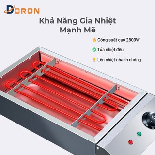 Bếp nướng điện DORON 2800W gia nhiệt nhanh, chống quá nhiệt, quá tải
