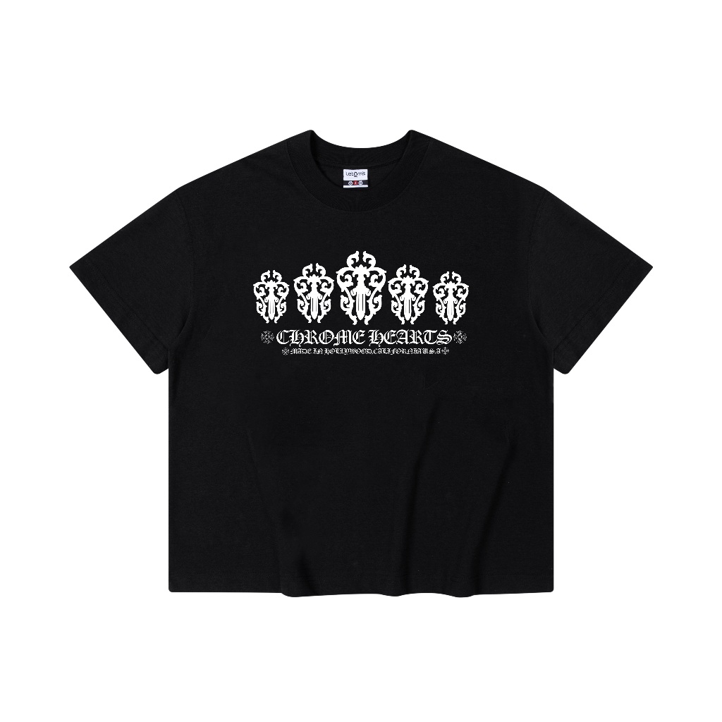 CHROME HEARTS GOTHIC CROSS TEE – SIGNATURE EDITION