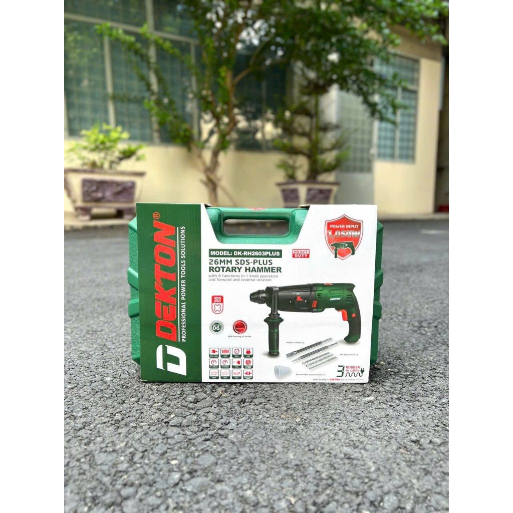 Máy Khoan Bê Tông Dekton DK-RH2603PLUS
