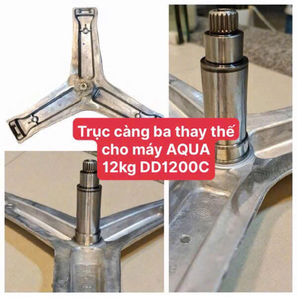 Trục càng ba trạc thay thế cho máy giặt AQUA 12kg DD1200C