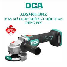 Thân Máy Mài Góc Dùng Pin 20V DCA ADSM06-100Z  - Không Chổi Than, Có Chỉnh Tốc, Không Pin Sạc