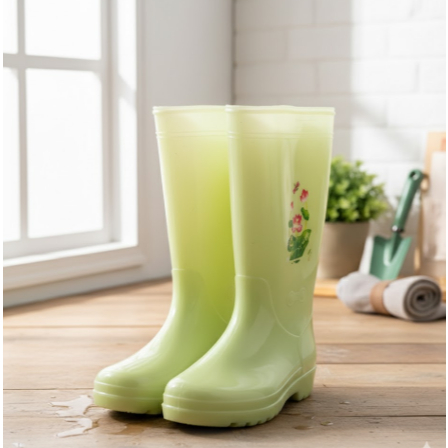 Ủng nữ cao su mềm size 35-43 chống nước, chống trơn trượt