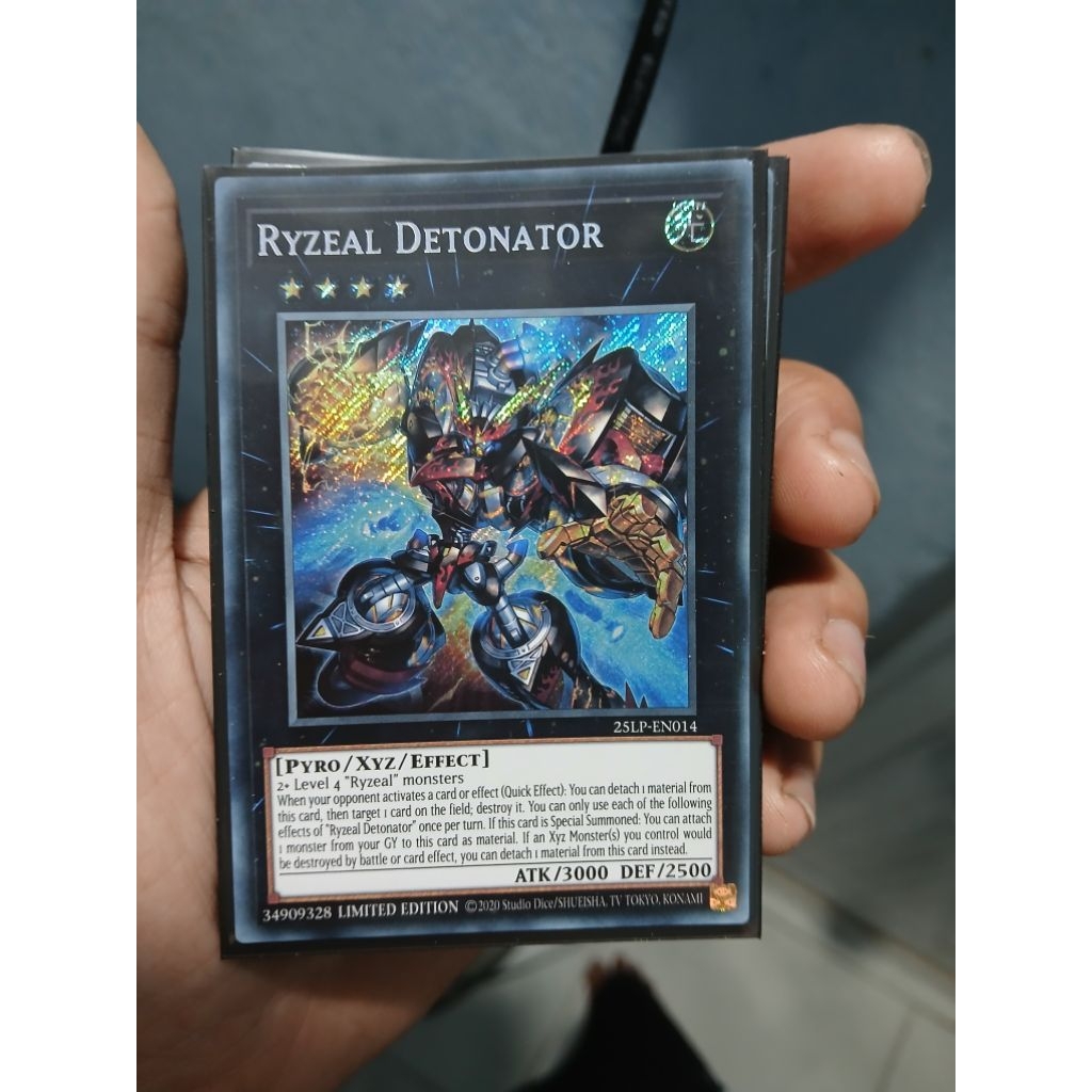 [Yugioh Biên Hòa Store] 1 lá thẻ bài Ryzeal Detonator 25LP-EN014
