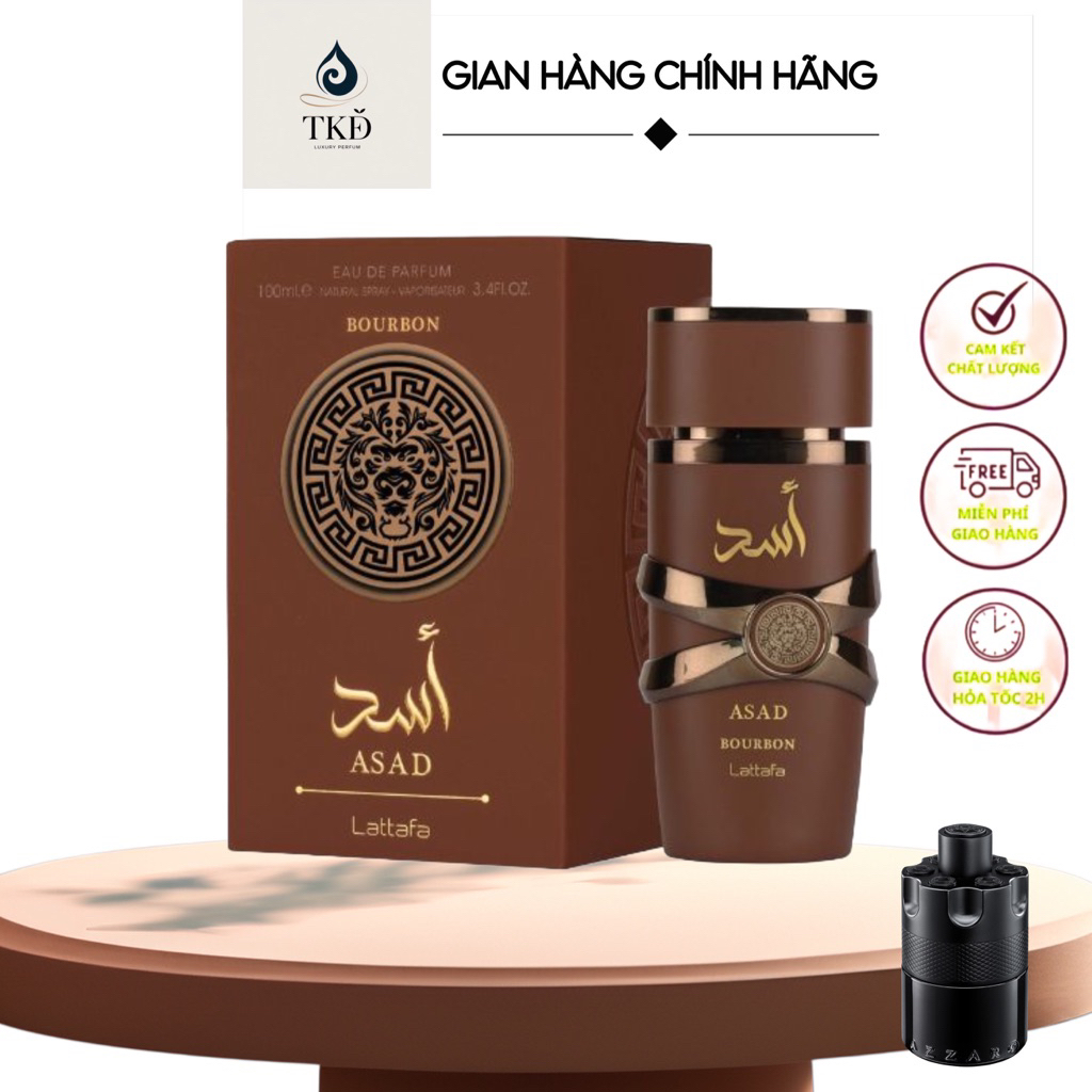 [ Hàng chính hãng ] Nước hoa Dubai Asad Bourbon