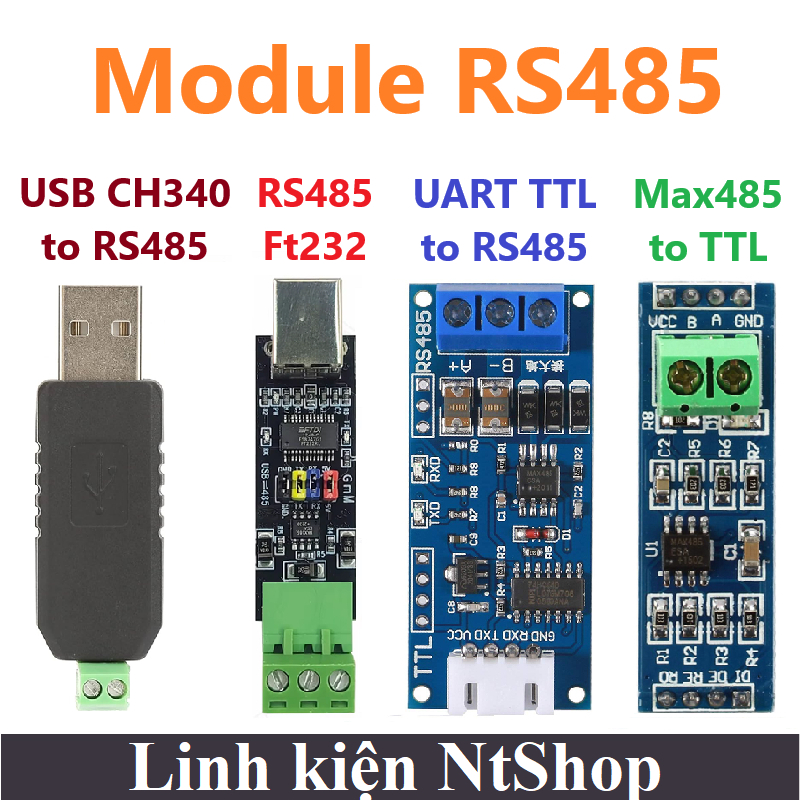 Module USB TO RS485 FT232 / MAX485 Mạch chuyển đổi TTL sang RS485