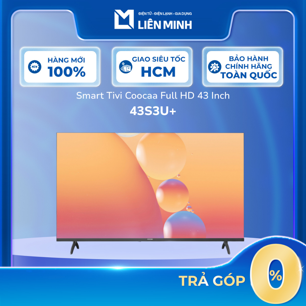 [Shopee - Lắp đặt 0Đ HN HCM]  32S3U+  / 43S3U+ - Smart Tivi Coocaa  S3U+ 32 Inch / 43 Inch