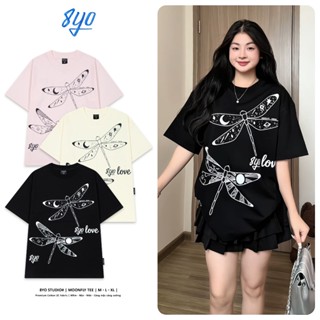  Áo Thun 8YO MOONFLY Tee Cotton Mềm Mịn Mát - Áo Phông Local Brand Unisex Nam Nữ Form Rộng 