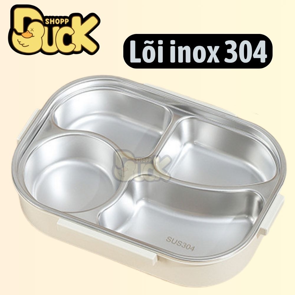 Hộp cơm giữ nhiệt Dear Rabbit đựng cơm văn phòng - Hộp đựng cơm trưa cao cấp chất liệu Inox 304 | BigBuy360 - bigbuy360.vn