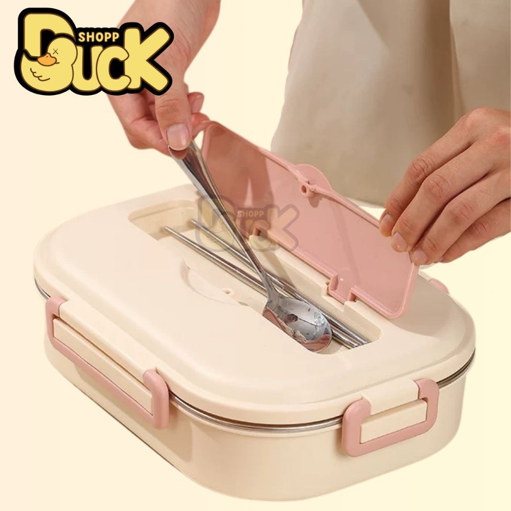 Hộp cơm giữ nhiệt Dear Rabbit đựng cơm văn phòng - Hộp đựng cơm trưa cao cấp chất liệu Inox 304 | BigBuy360 - bigbuy360.vn