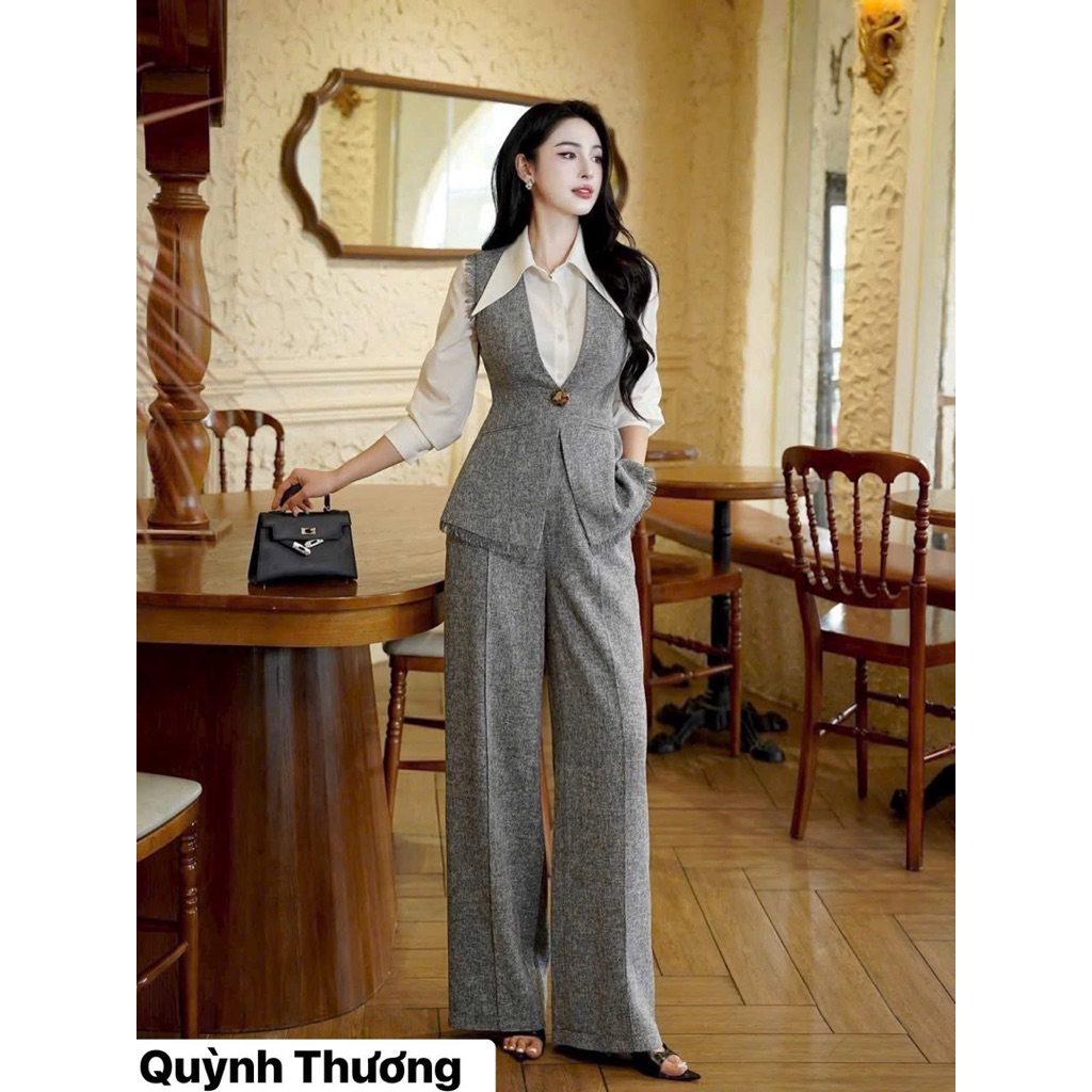 Sét Dạ Tiêu 3 món dài quần 102cm