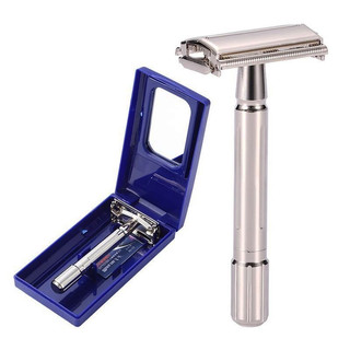 [Kèm lưỡi lam] Dao cạo râu, Bàn cạo râu Ming shi MP-023L kiểu dáng cổ điển lich lãm