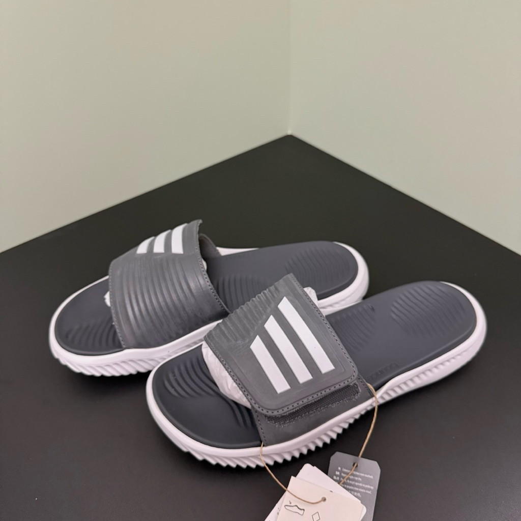 [CHÍNH HÃNG] Dép Alphabounce Slides Grey V2 - GZ9503
