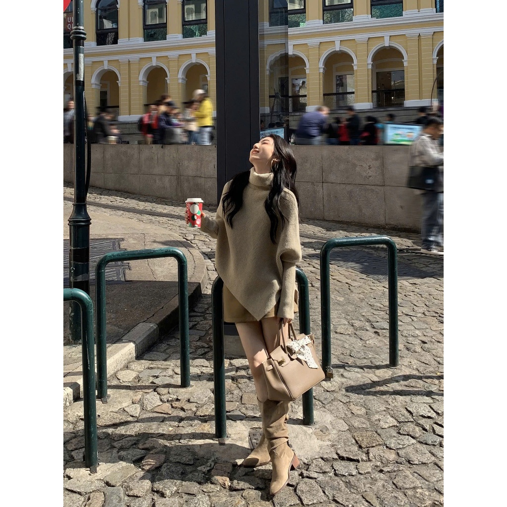 Áo len cổ cao MULVAN chính hãng